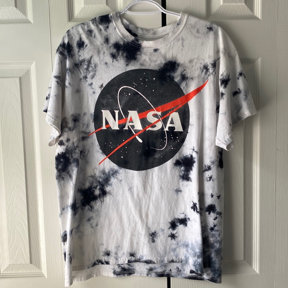 NASA tie-dye tee